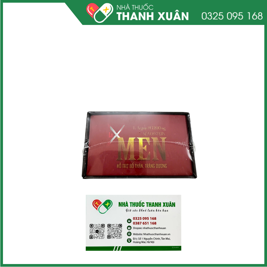 Lux Men hỗ trợ bổ thận, tráng dương,  giúp tăng cường chức năng sinh lí nam giới